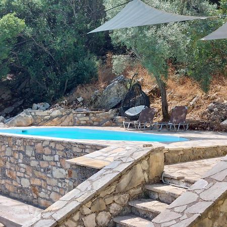 Villa Sunrise With Stunning Views And Private Pool Katokhórion Exterior foto